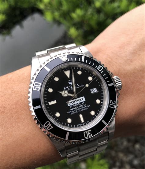 rolex sea dweller 16600 glas preis|rolex 16600 sea dweller review.